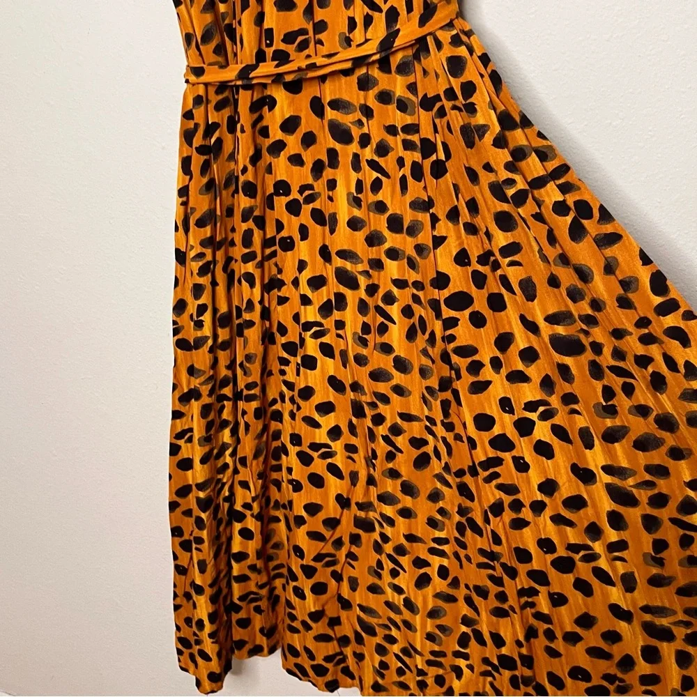 ANTHROPOLOGIE Porridge Vianne Maxi Women's Dress Size 16W Cheetah Leopard Print - Picture 12 of 14